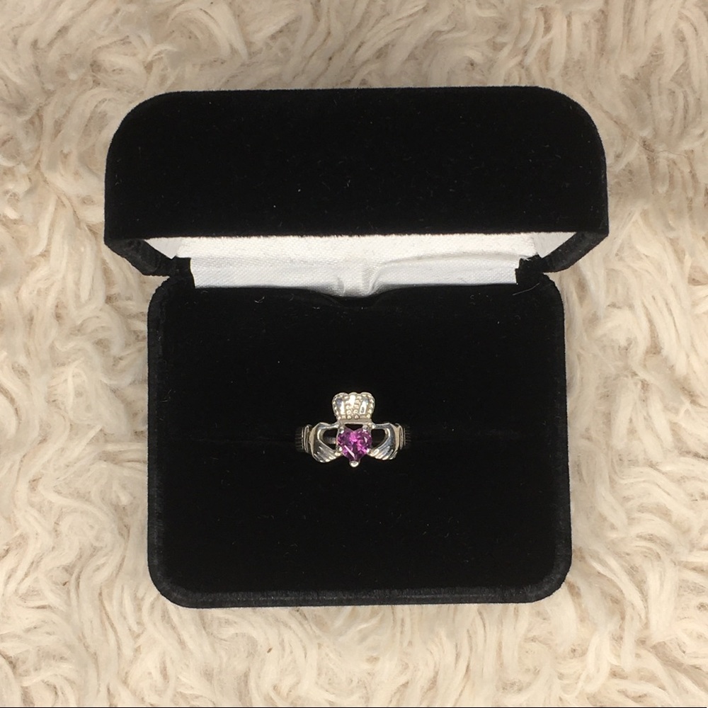 Sterling Silver Amethyst Chladdah